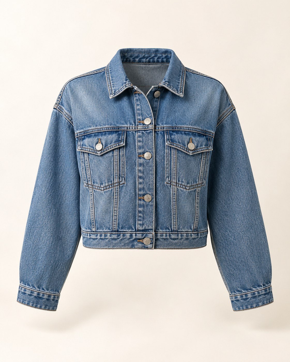 Cropped Denim Jacket