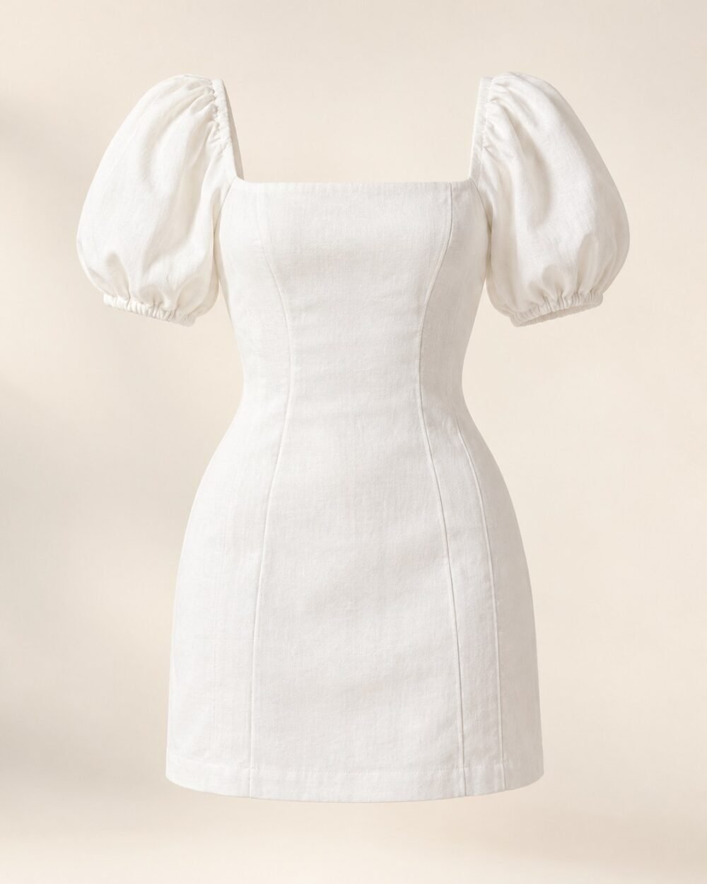 Square Neck Mini Dress