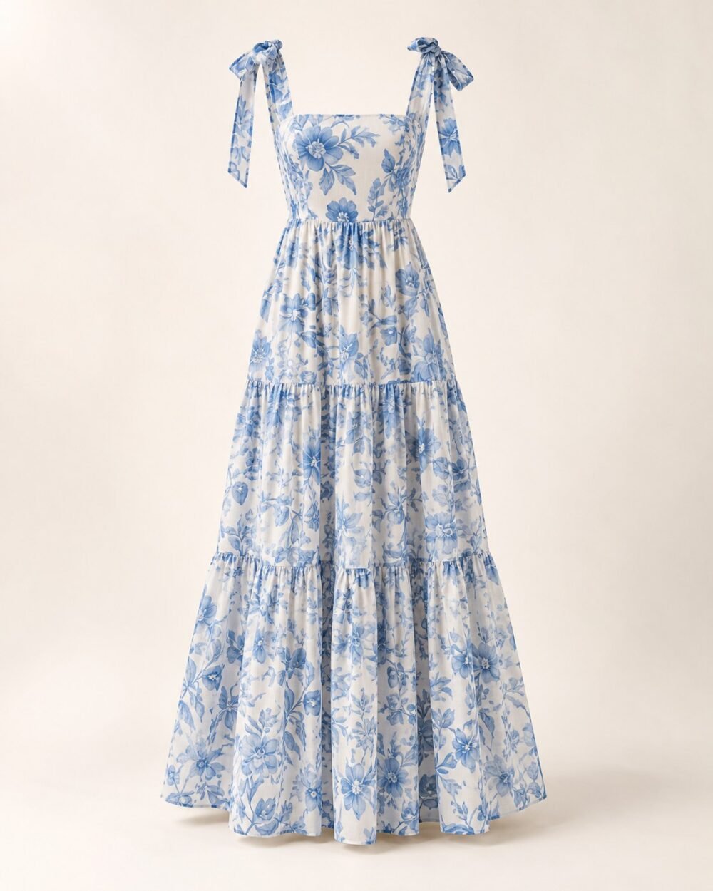 Floral Tiered Maxi Dress