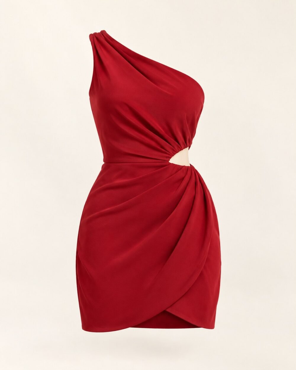 One-Shoulder Cutout Dress