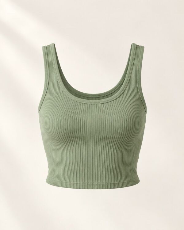 Ribbed Knit Crop Top